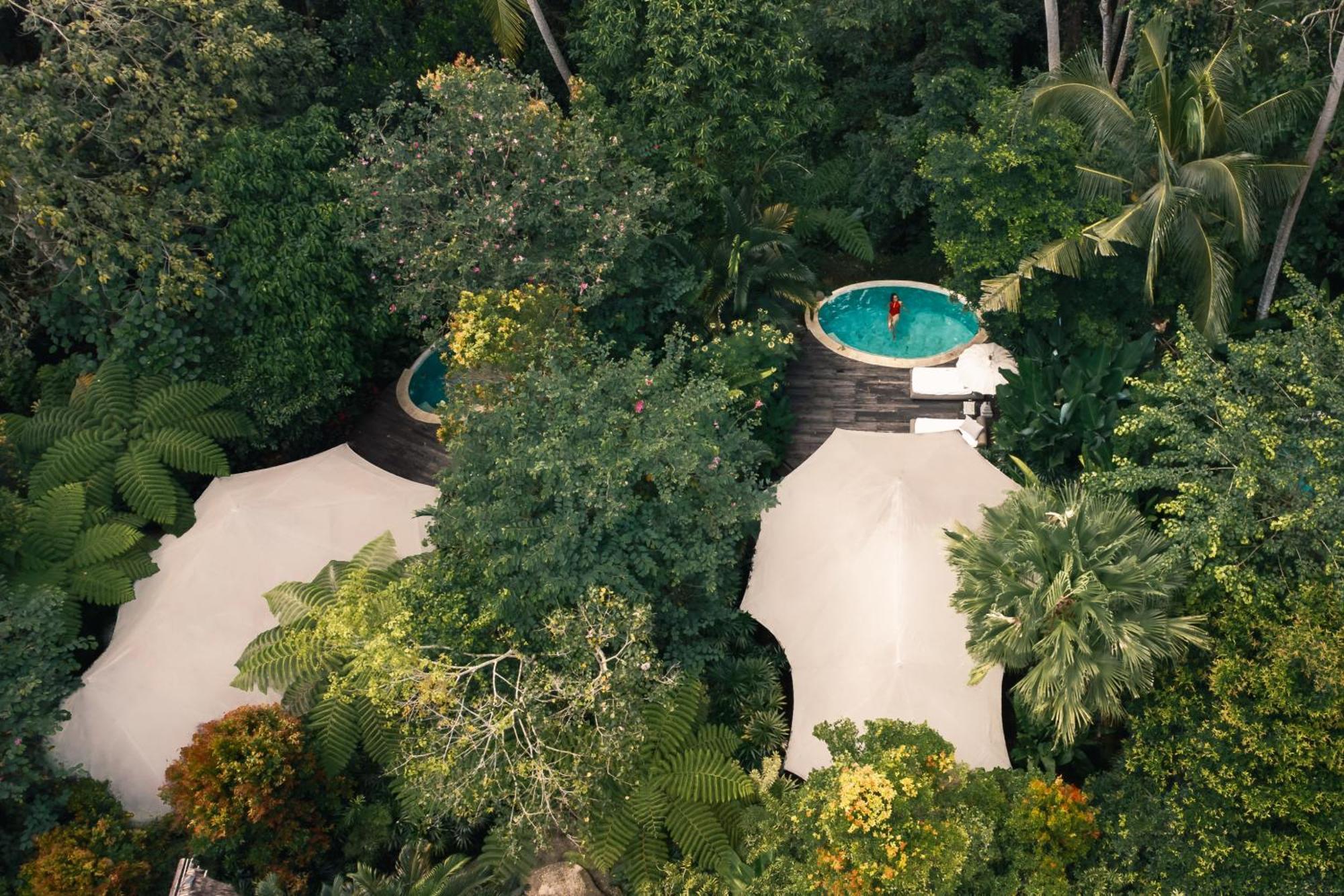 Sandat Glamping Tents Ubud Exterior foto