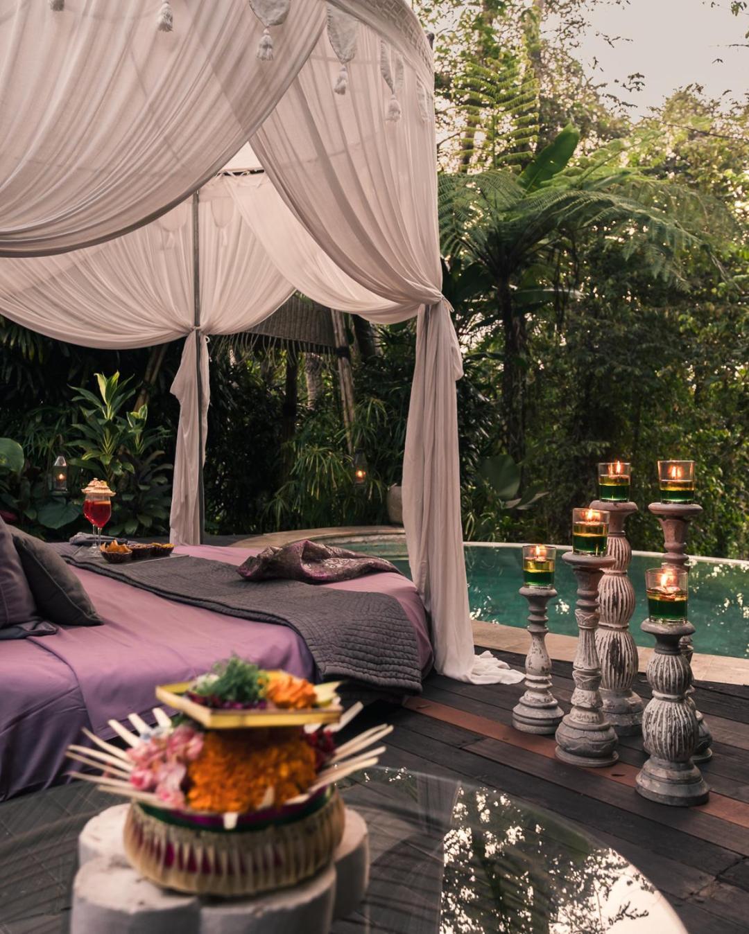 Sandat Glamping Tents Ubud Exterior foto