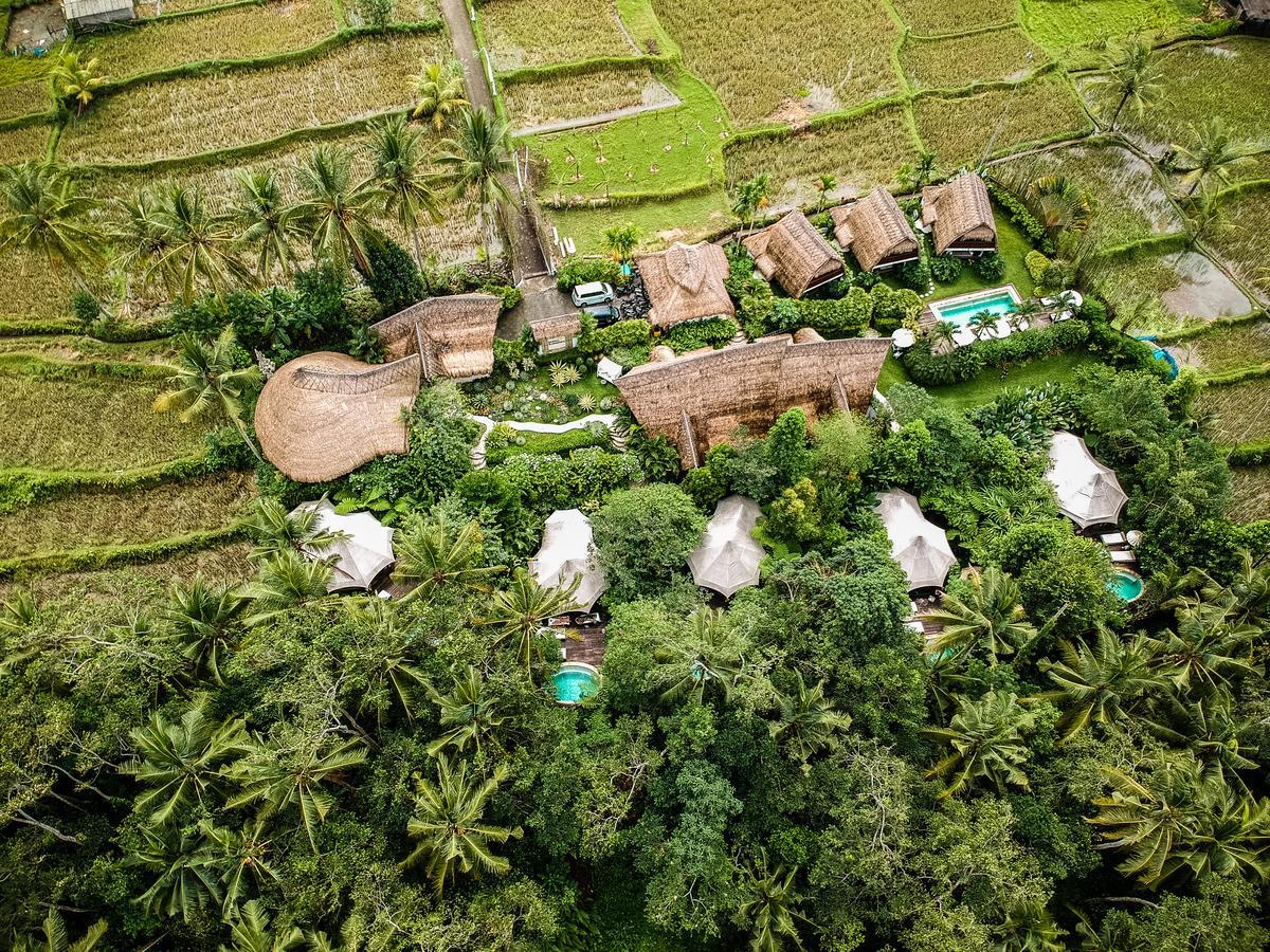 Sandat Glamping Tents Ubud Exterior foto