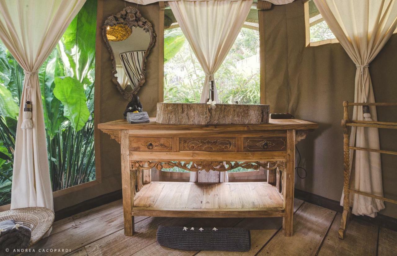 Sandat Glamping Tents Ubud Exterior foto