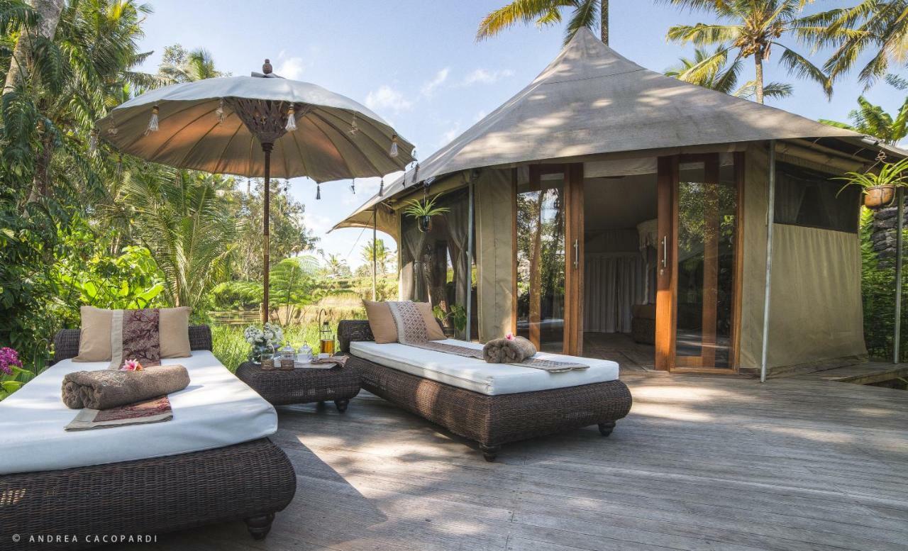 Sandat Glamping Tents Ubud Exterior foto